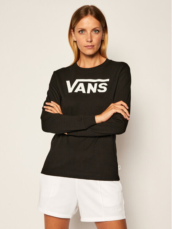 

Блуза стандартного кроя Vans, черный