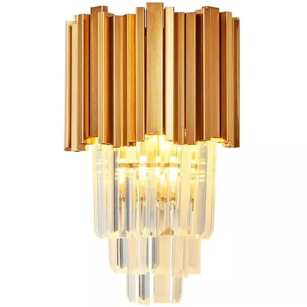 

Настенный светильник Toollight 312357 кристалл золото Toolight