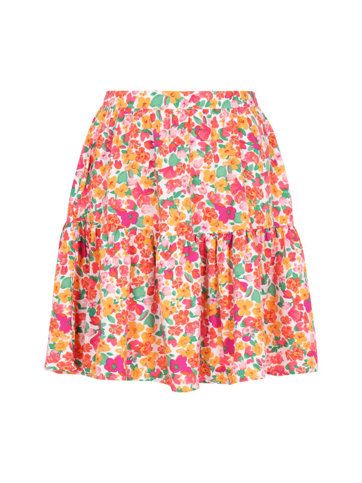 

Мини-юбка myMo, цвет red multicolor
