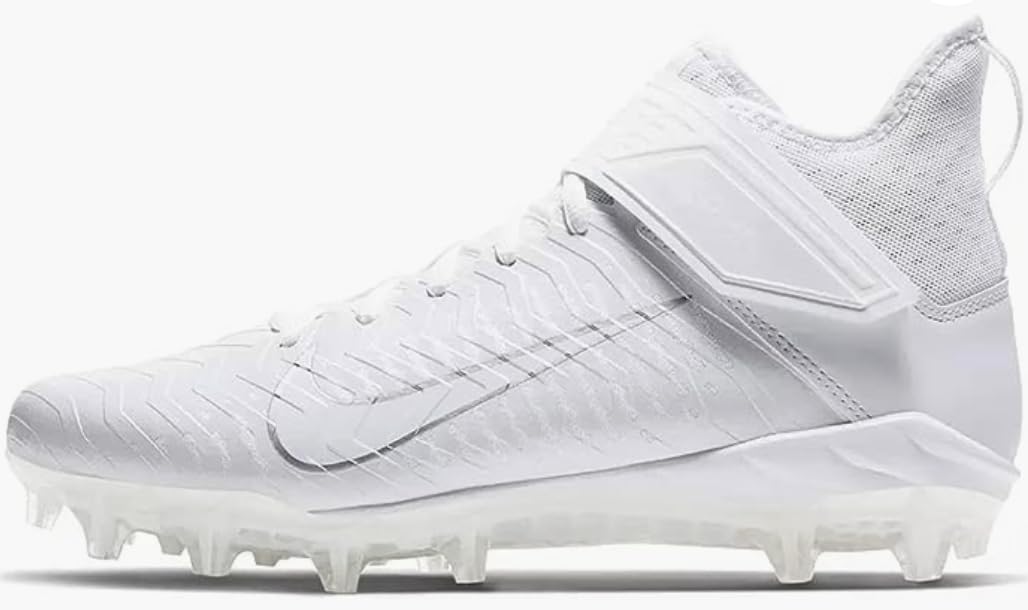 

Футбольные бутсы Nike Alpha Menace Pro 2 D мужские, черно-белые, 7 месяцев США, Whitechrome