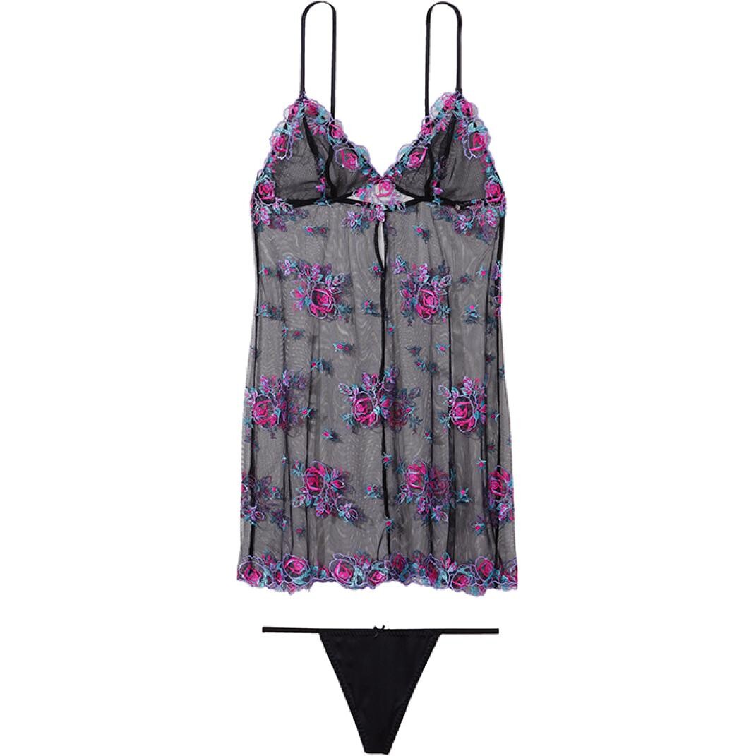

Женские ночные рубашки Victoria's Secret, цвет Black