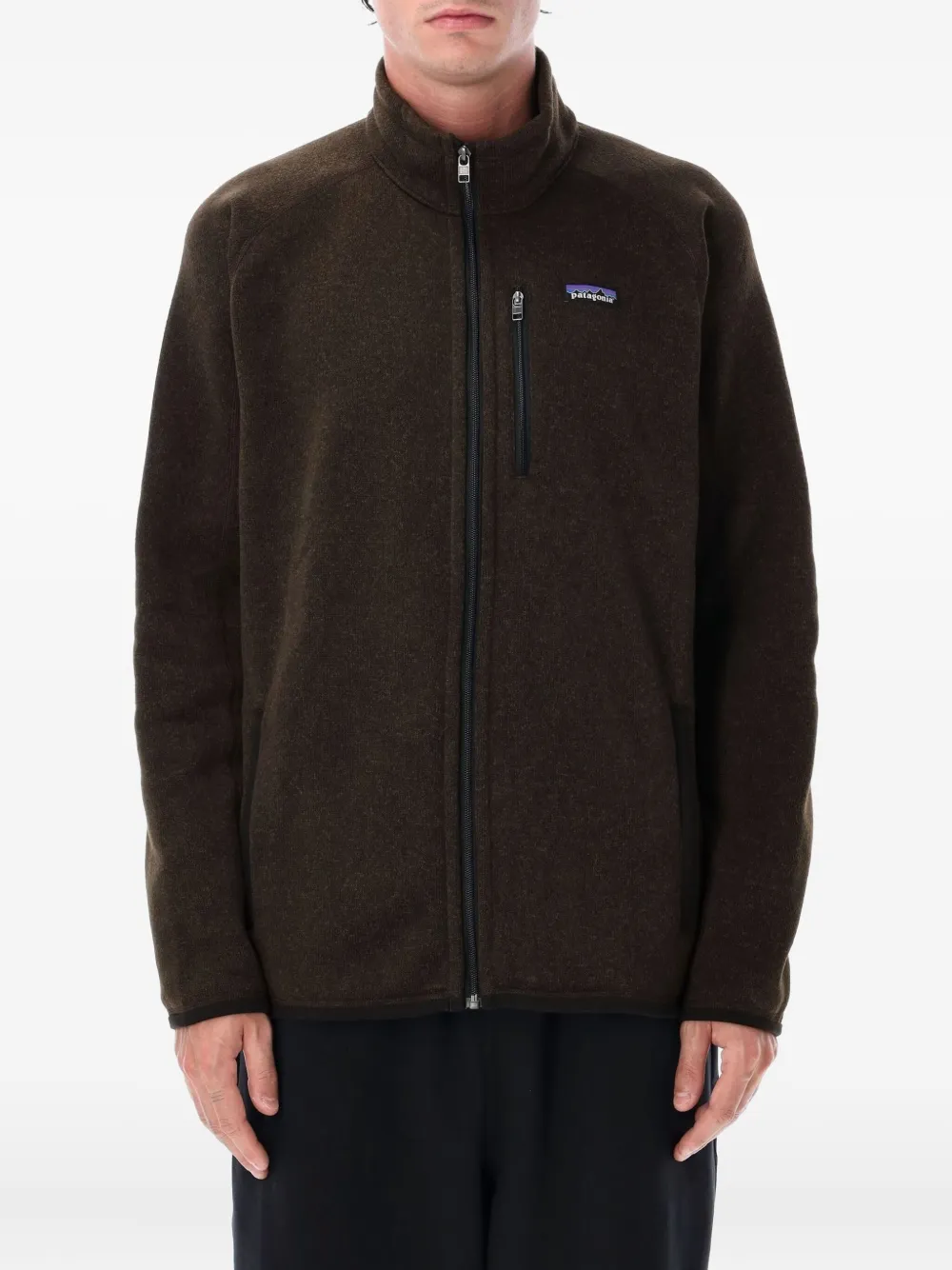 

Флисовая куртка на молнии Better Sweater Patagonia, коричневый