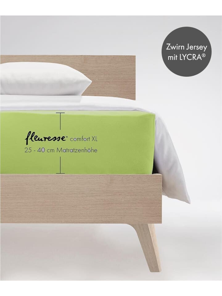 

Простыня Fleuresse Comfort XL, цвет apfelgrün