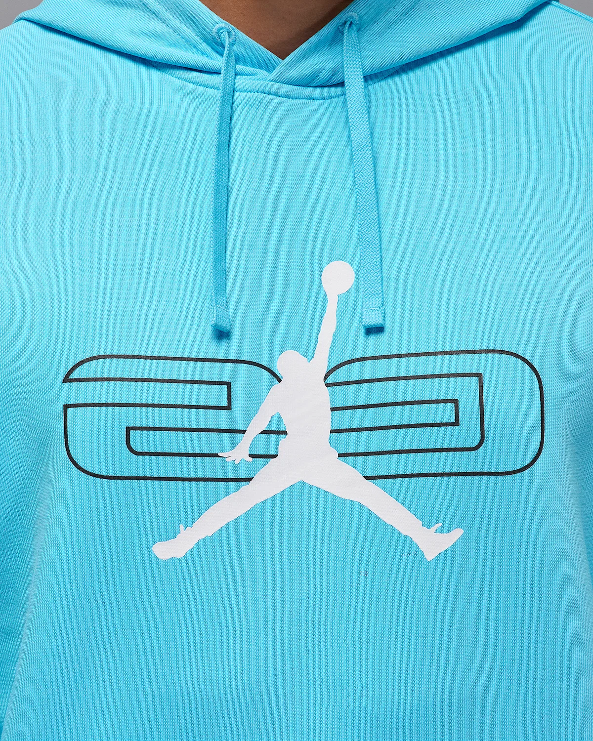Мужское флисовое худи Jordan Sport Crossover, Blue Chill/Black/White — фото 4