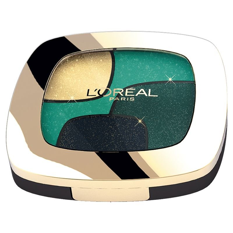 

L'oreal Paris, Color Riche Quad, тени для век, P3 Emerald Conquest