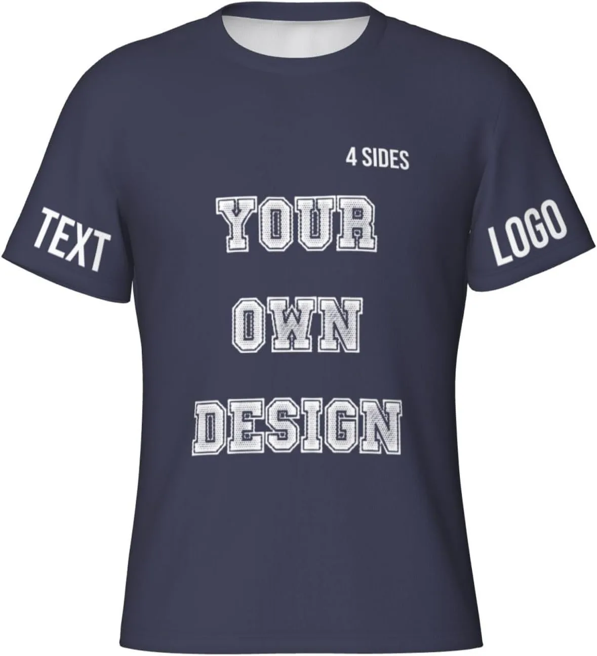 

Футболка с принтом и логотипом