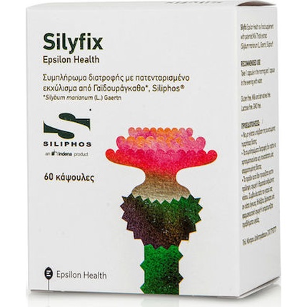 

Пищевая добавка Silyfix для здоровья печени - 60 капсул Epsilon Health