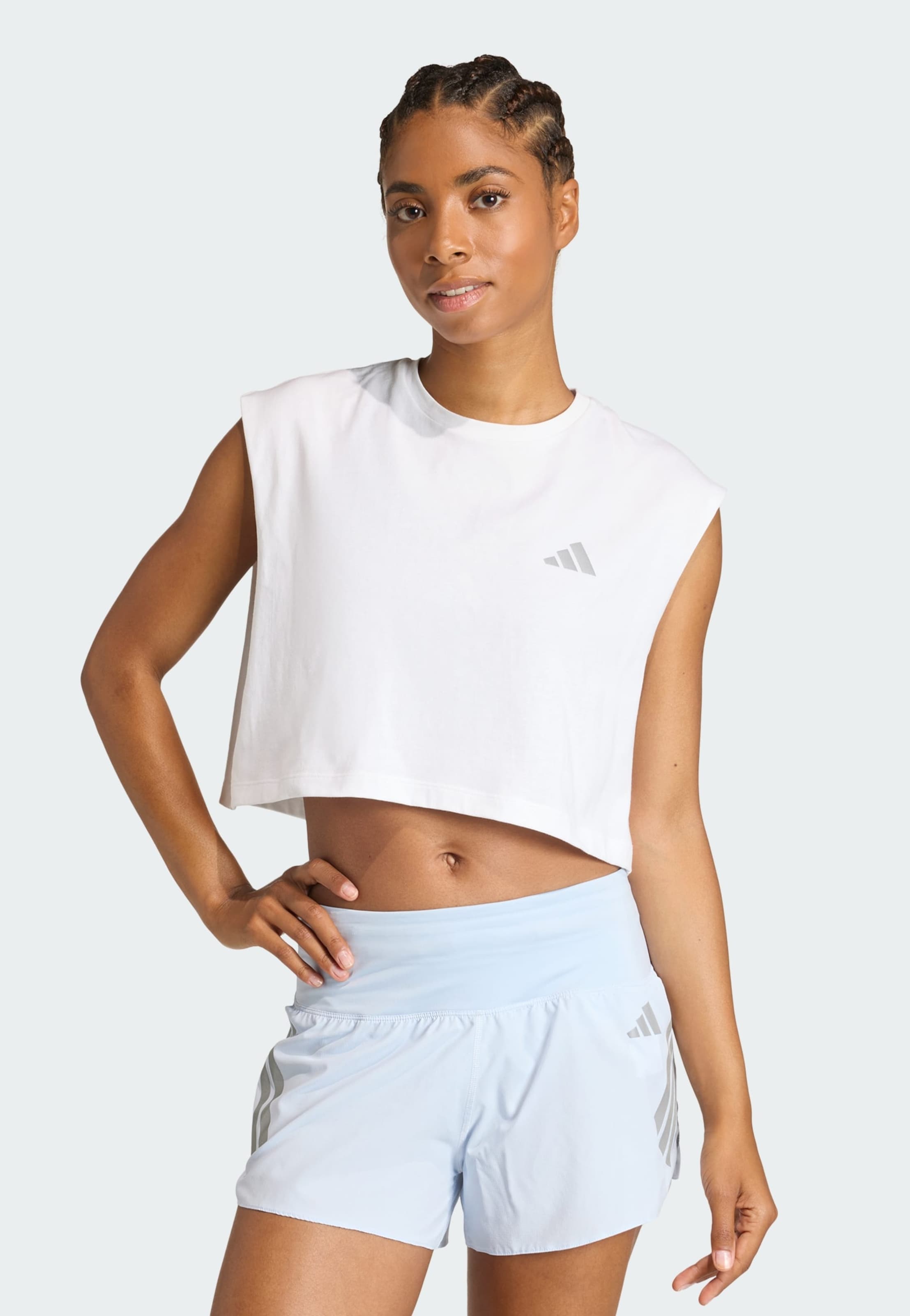 Adidas Performance Спортивный топ 'Adi365 Essentials' в белом цвете — фото 2