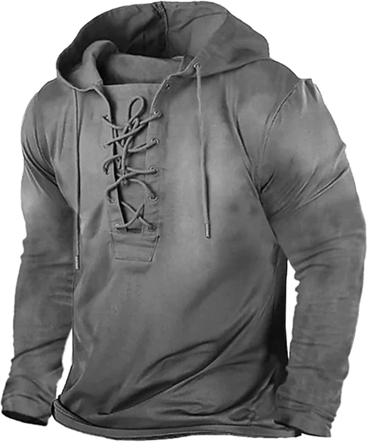 

Мужская тактическая толстовка с капюшоном и шнуровкой QWENTMTNTY