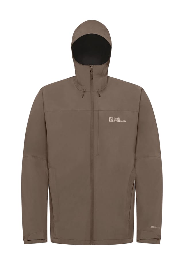 

Функциональная куртка "Tempest 2" капюшон Jack Wolfskin, цвет cold coffee