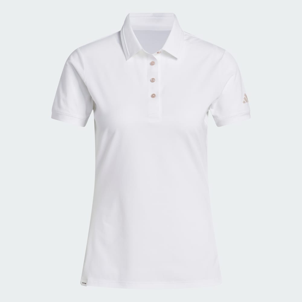 Спортивная футболка Adidas Ultimate365 Tour Twistknit Polo Shirt, белый — фото 4
