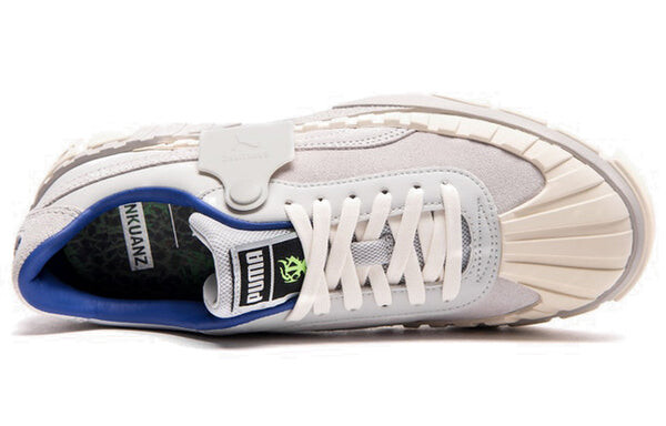 Кроссовки sankuanz x cali casual skateboarding shoes beige Puma, белый — фото 4