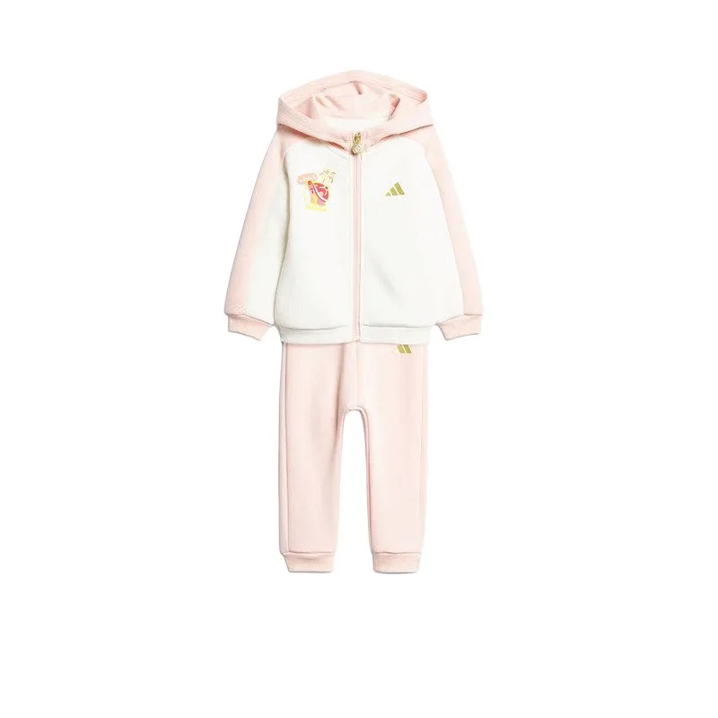 Детская повседневная худи для спорта Adidas, KV6903 Light Pink/White