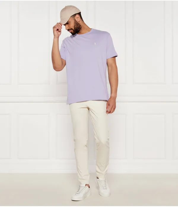 Футболка Classic fit Polo Ralph Lauren, фиолетовый — фото 2
