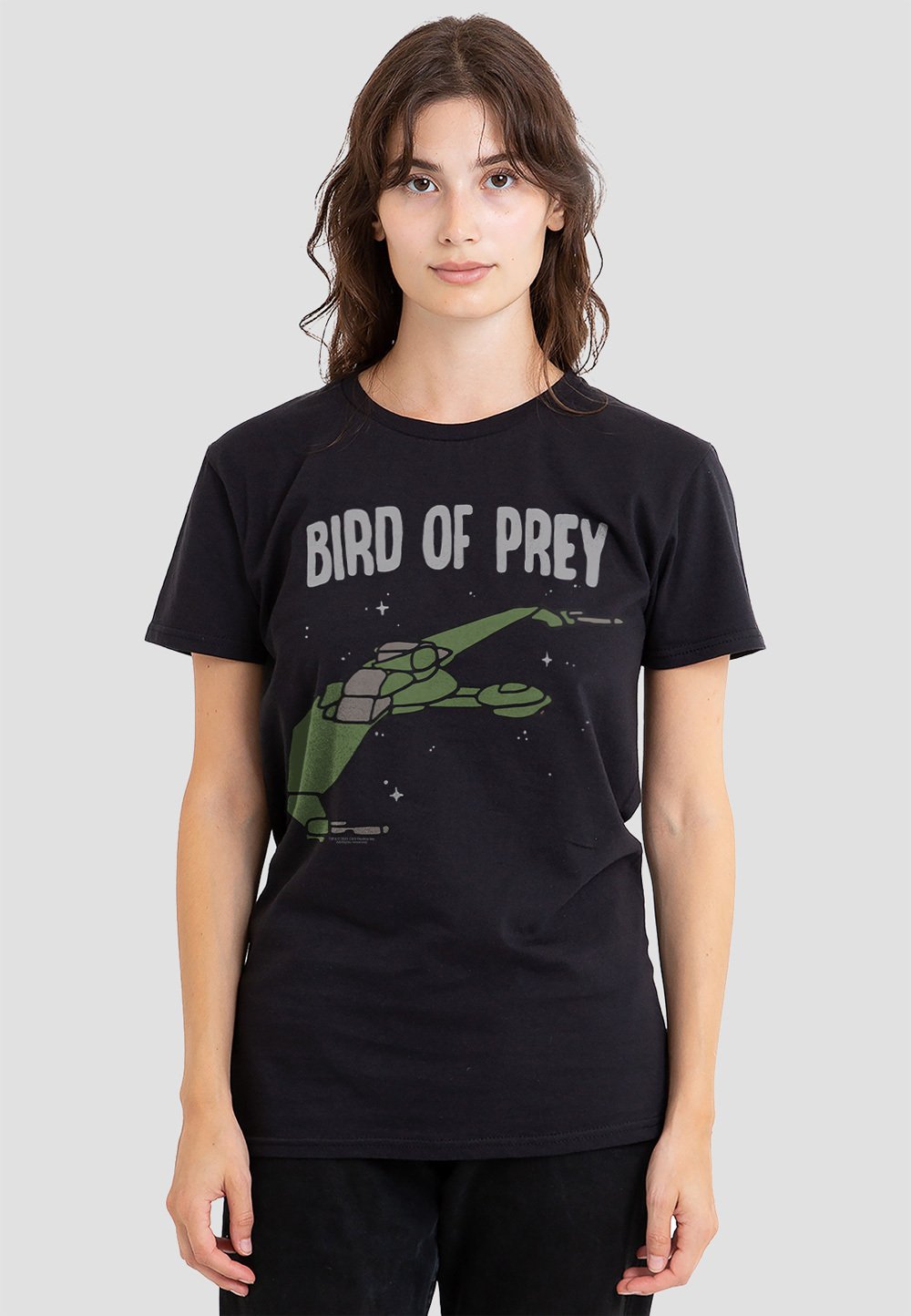 

Футболка с принтом STAR TREK THE BIRD OF WAR Cotton Soul, черный