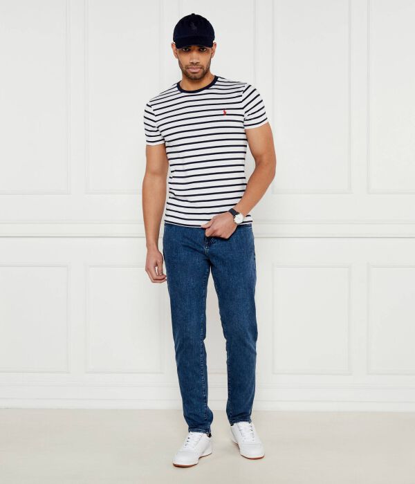 Футболки Custom slim fit Polo Ralph Lauren, белый — фото 2