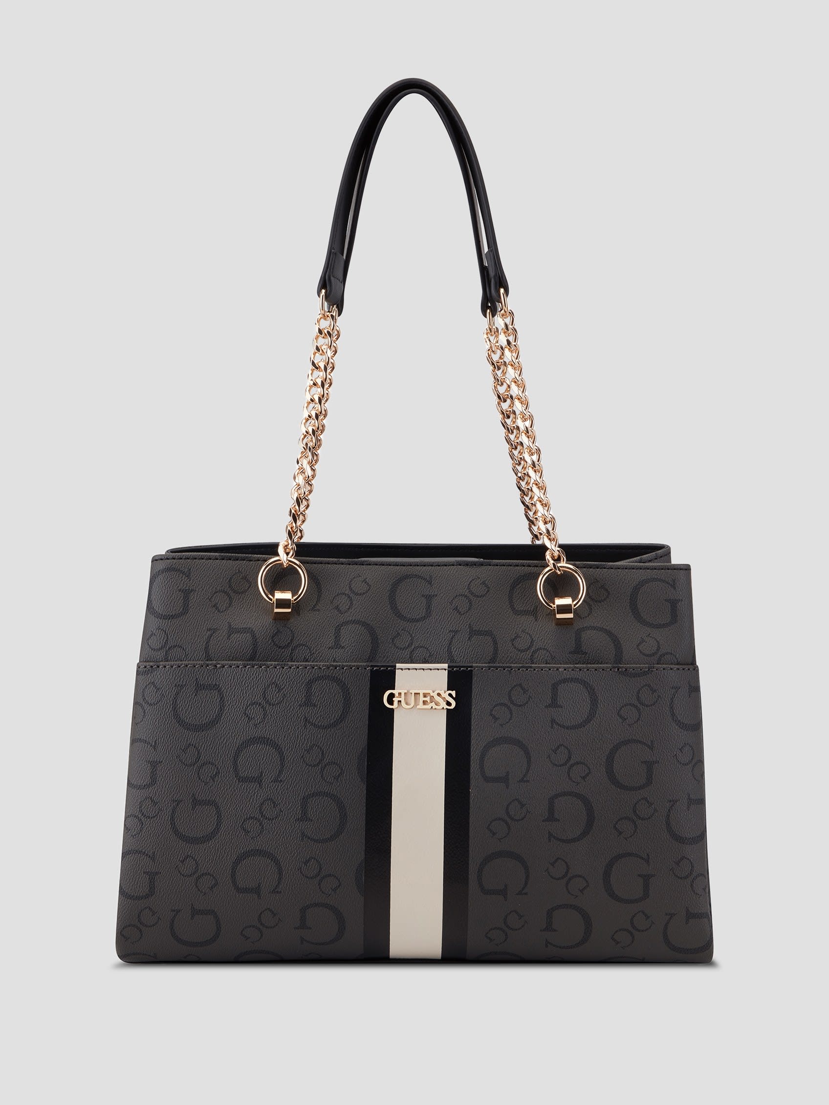 

Сумка с логотипом Brecken Guess Factory, оливковый