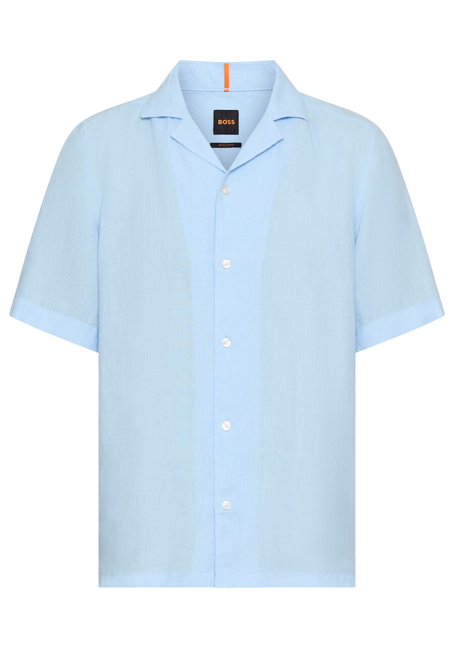 

Рубашка на пуговицах классического кроя BOSS Orange, Sky blue