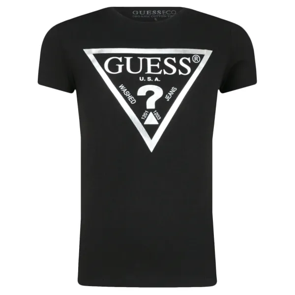 

Футболка стандартного кроя Guess, черный