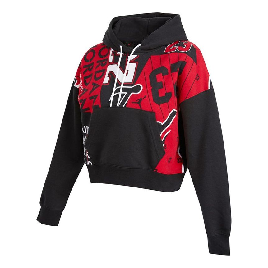 

Худи (WMNS) Air Jordan Fleece Allover Printed Hoodie