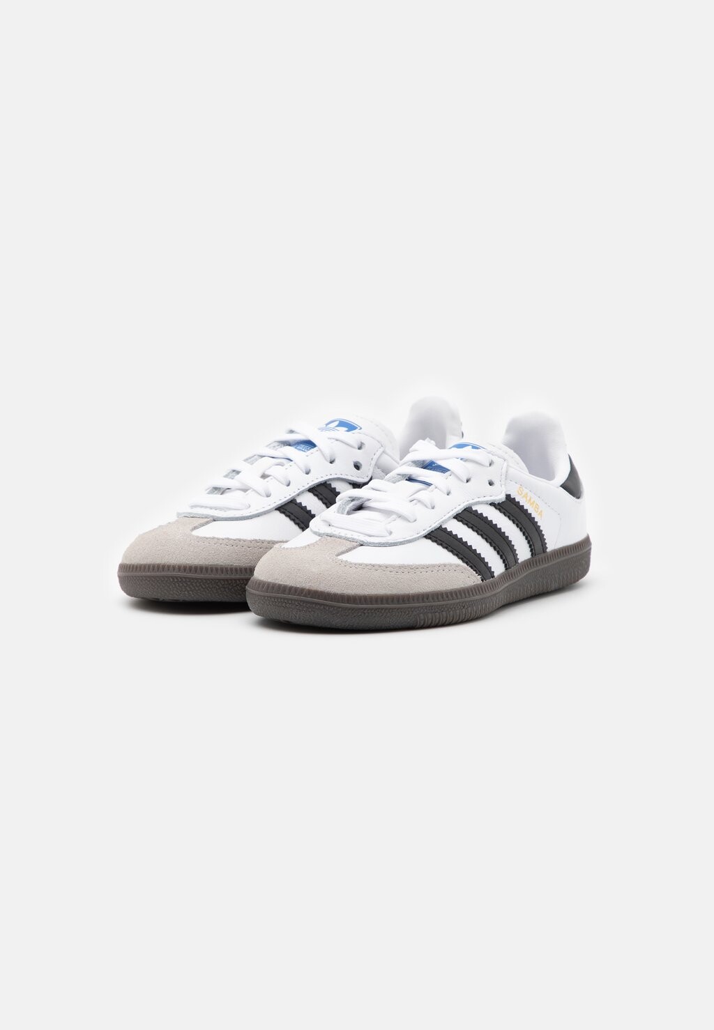 Низкие кроссовки Samba Og adidas Originals, цвет footwear white/core black/gum — фото 2