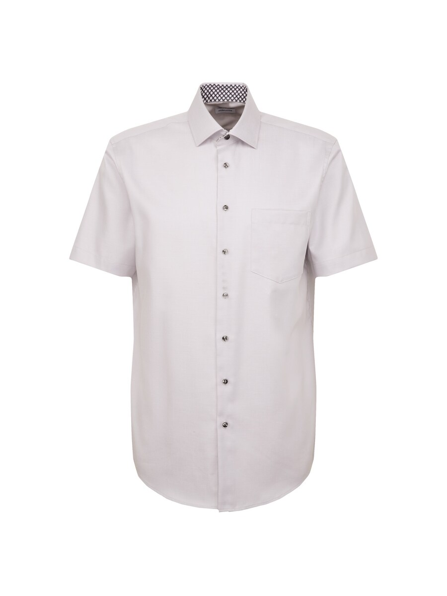 

Рубашка на пуговицах классического кроя SEIDENSTICKER Smart Essentials, светло-серый