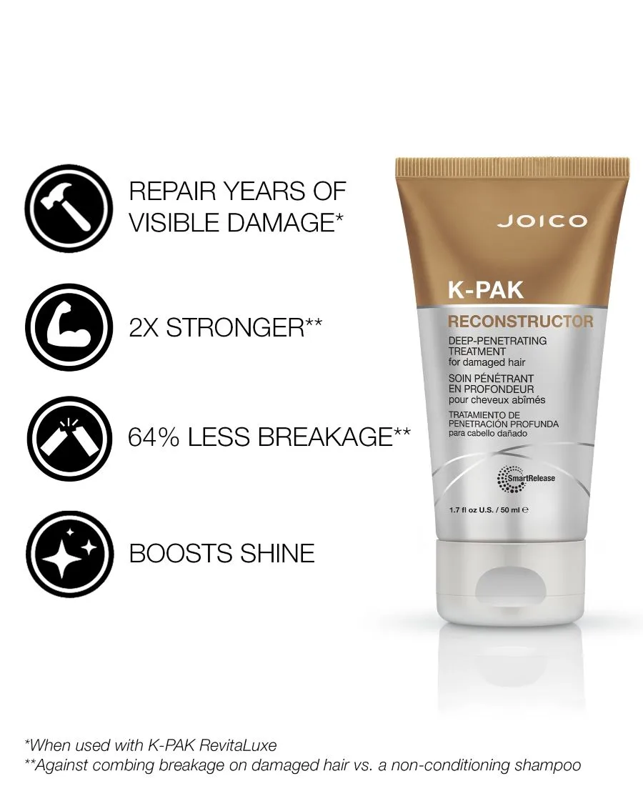 Joico K-PAK Reconstructor - средство для глубокого проникновения, 1,7 унции — фото 2