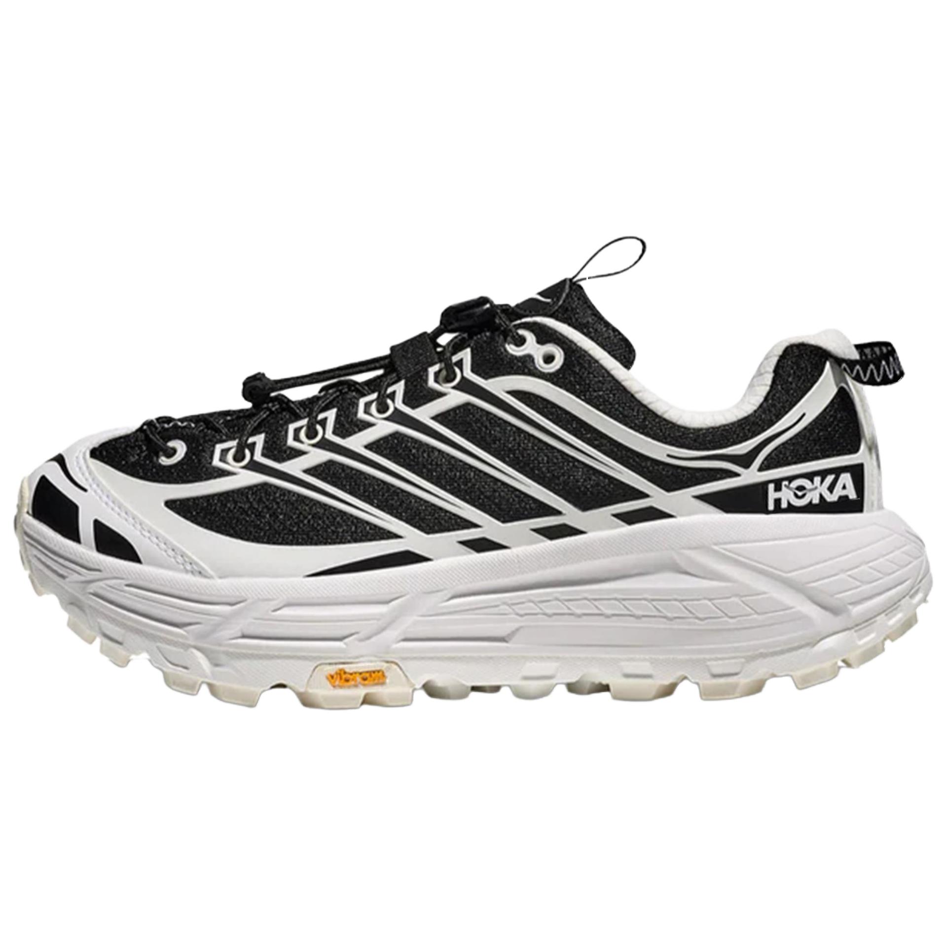 

HOKA ONE ONE Mafate Three 2 повседневные кроссовки для бега unisex черный белый