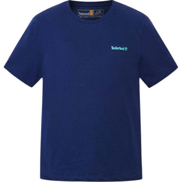 

Timberland Футболка унисекс морская синяя Canvas, Синий, Timberland Футболка унисекс морская синяя Canvas