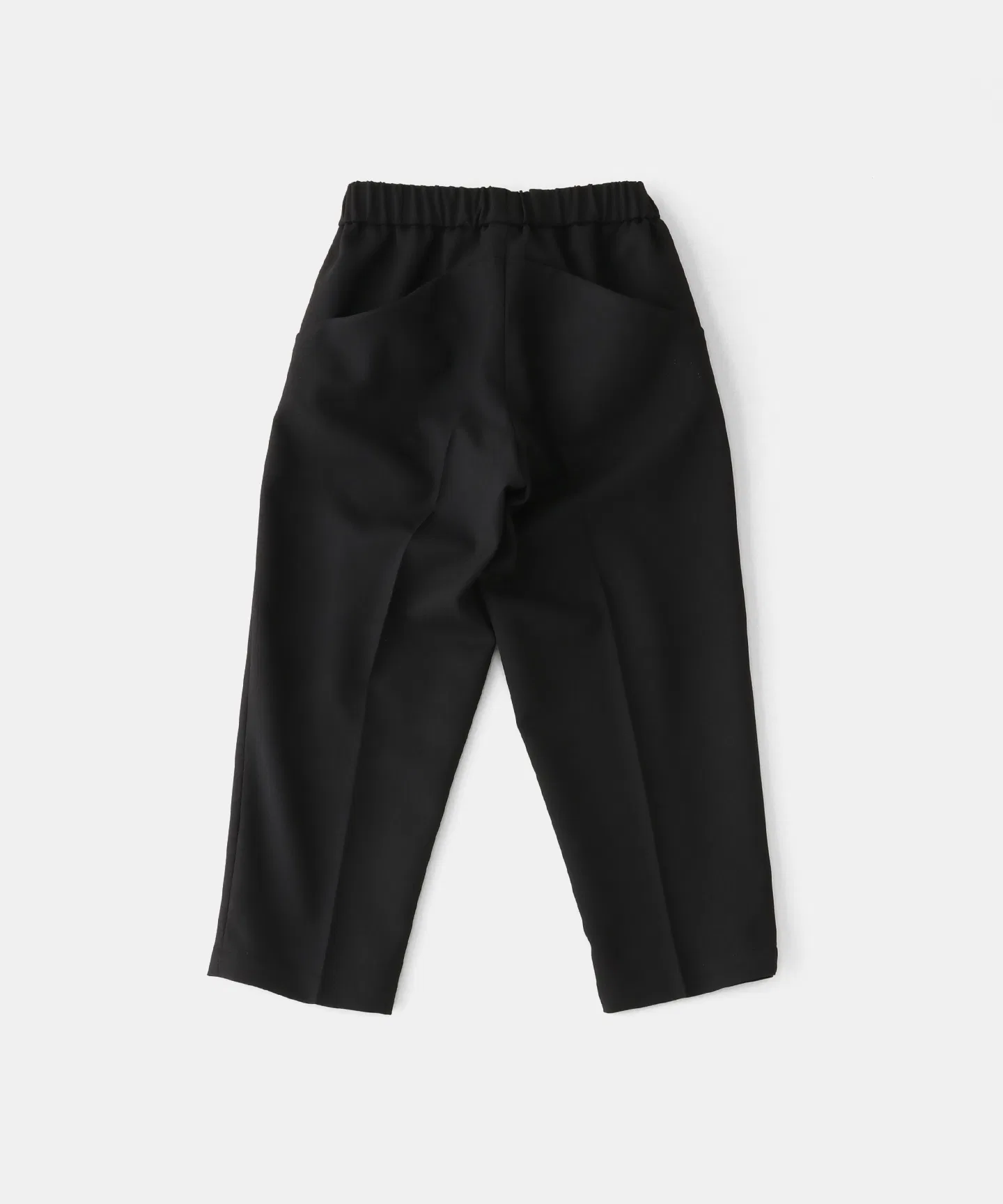 【MOUN TEN. / Mountain】canapa 1-tuck pants kids (BLACK) — фото 2