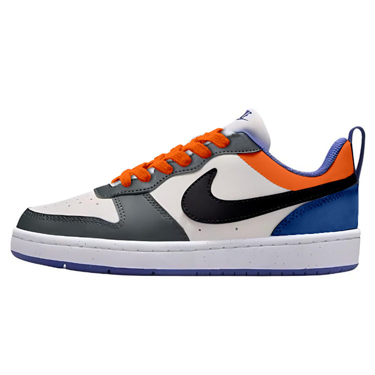 

Детские кроссовки для скейтбординга Court Borough Low Recraft с противоскользящей подошвой и износостойкими подошвами для подростков Nike, синий