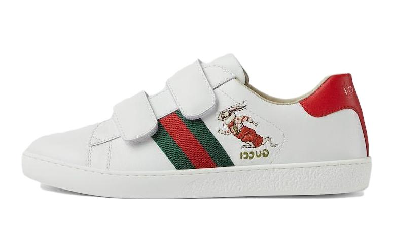 

GUCCI Детские низкие скейтерские кроссовки ACE белые
