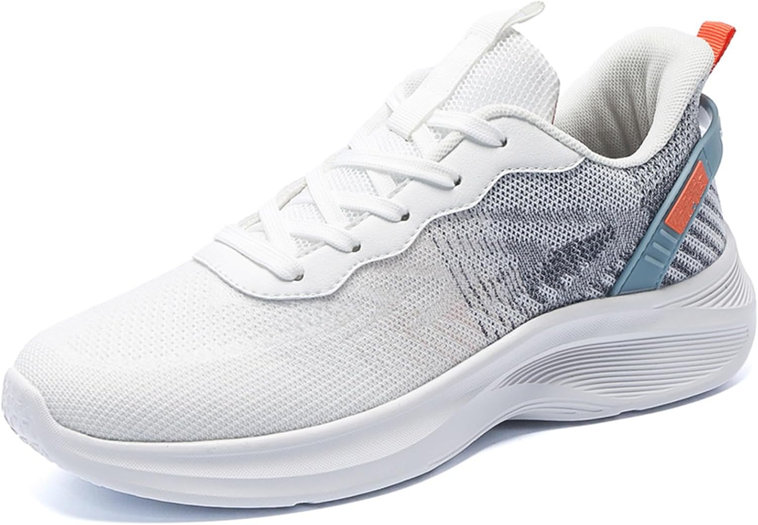 

Мужские прогулочные туфли с поддержкой - легкие кроссовки, дышащие ортопедические Generic, белый