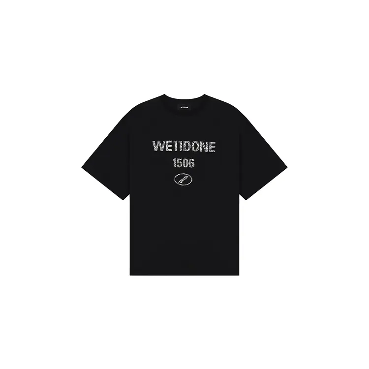 

Футболка с коротким рукавом унисекс WE11DONE, черный