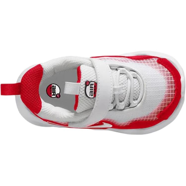 Кроссовки Air Max Nova Abrasion Resistant Low Top для малышей University Red Nike, красный — фото 4
