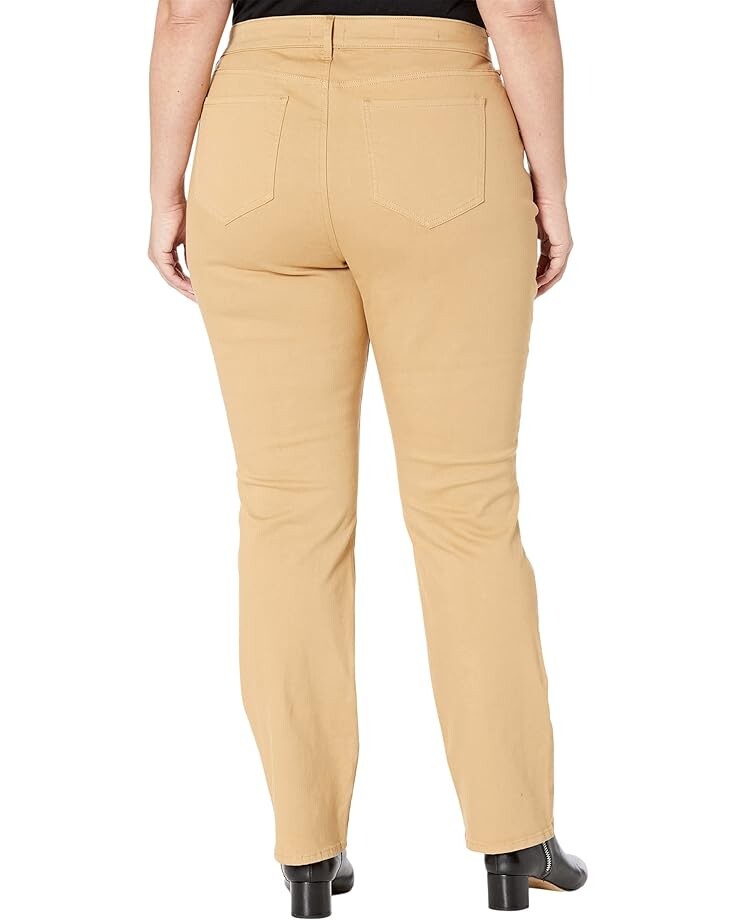 

Джинсы Nydj Plus Size Marilyn Straight in Crossroads, цвет Crossroads