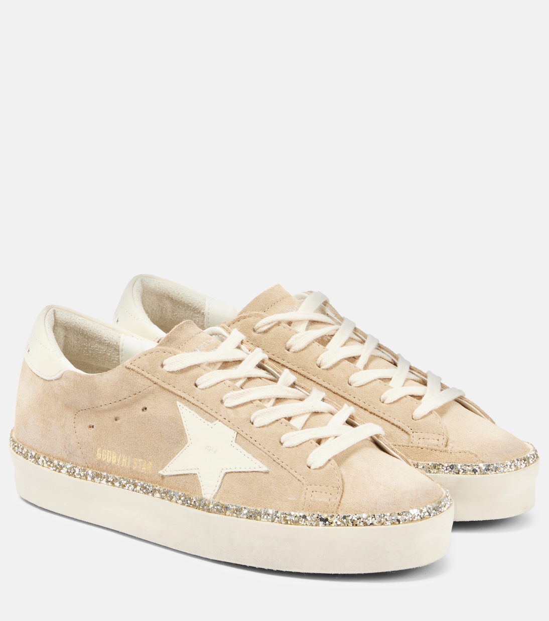 Hi Star замшевые кроссовки Golden Goose, Desert/Cream