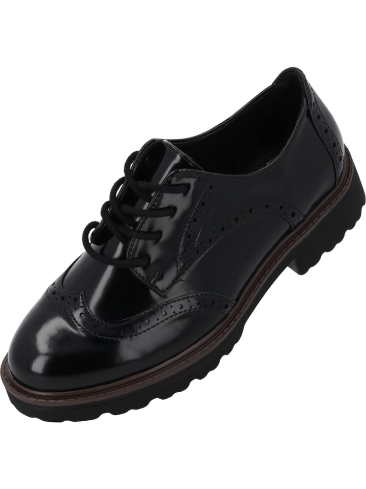 Элегантные туфли на шнуровке palado Brogues, черный