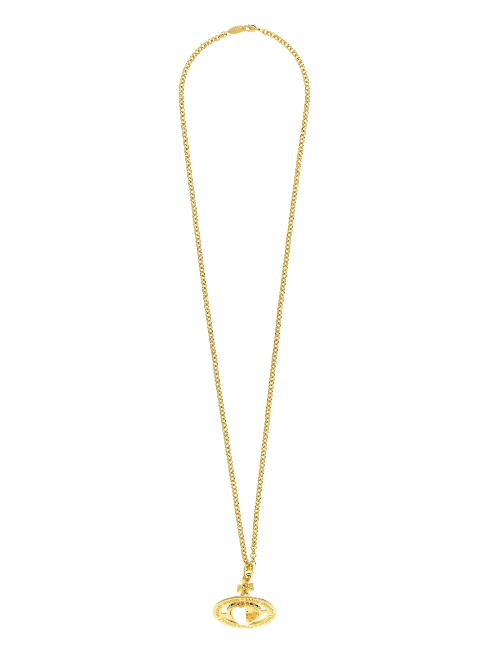 

Колье с подвеской Small Orb Vivienne Westwood, золотистый