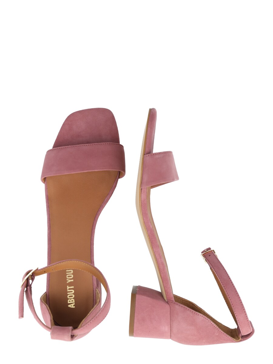 Босоножки на высоком каблуке ABOUT YOU Strap Sandals Philine, розовый — фото 2