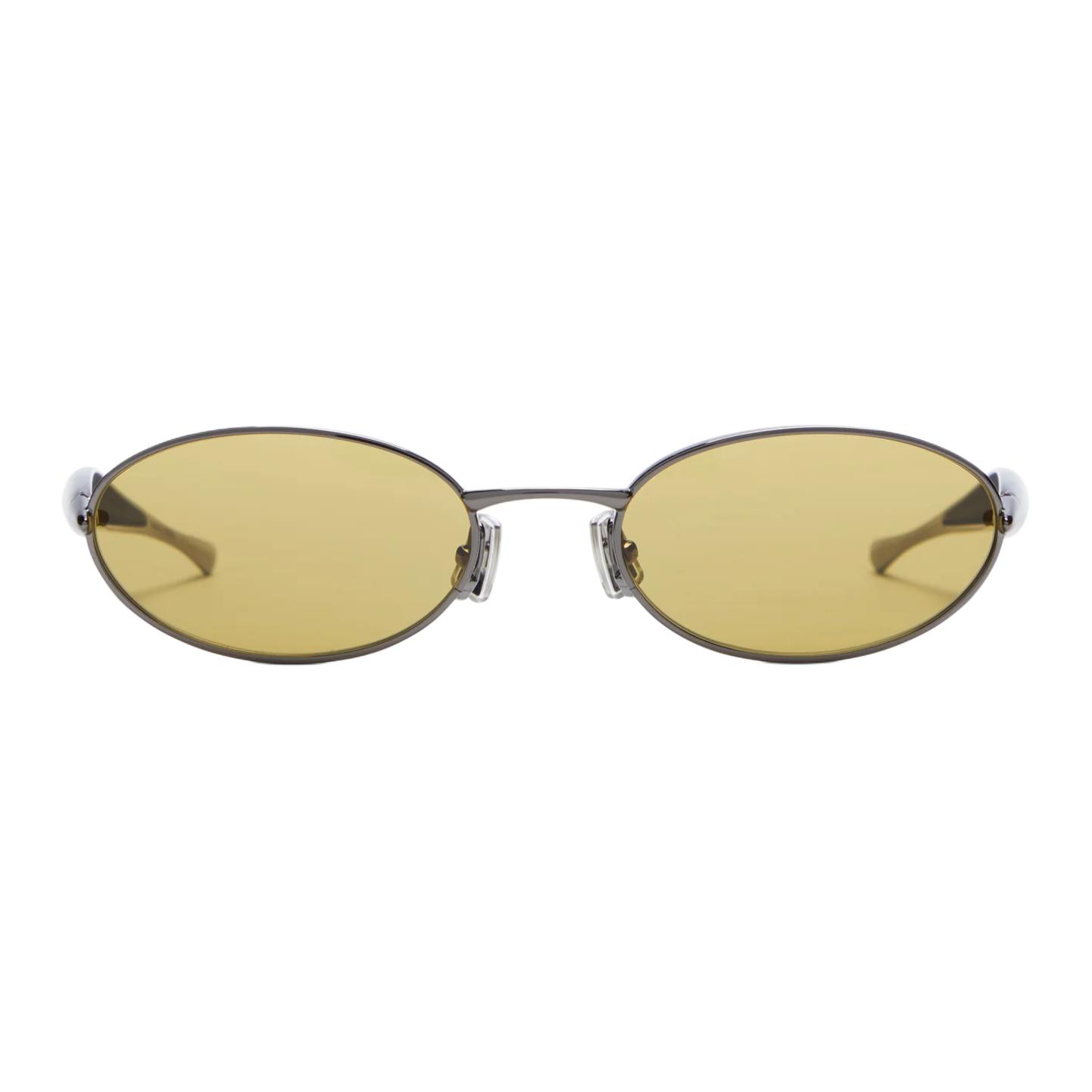 

Bottega Veneta Солнцезащитные очки овальной формы Eyewear Oval Frame, Silver