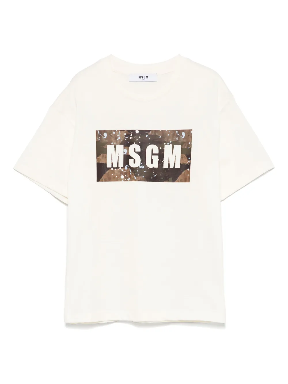 

Футболка с логотипом MSGM Kids, нейтральный