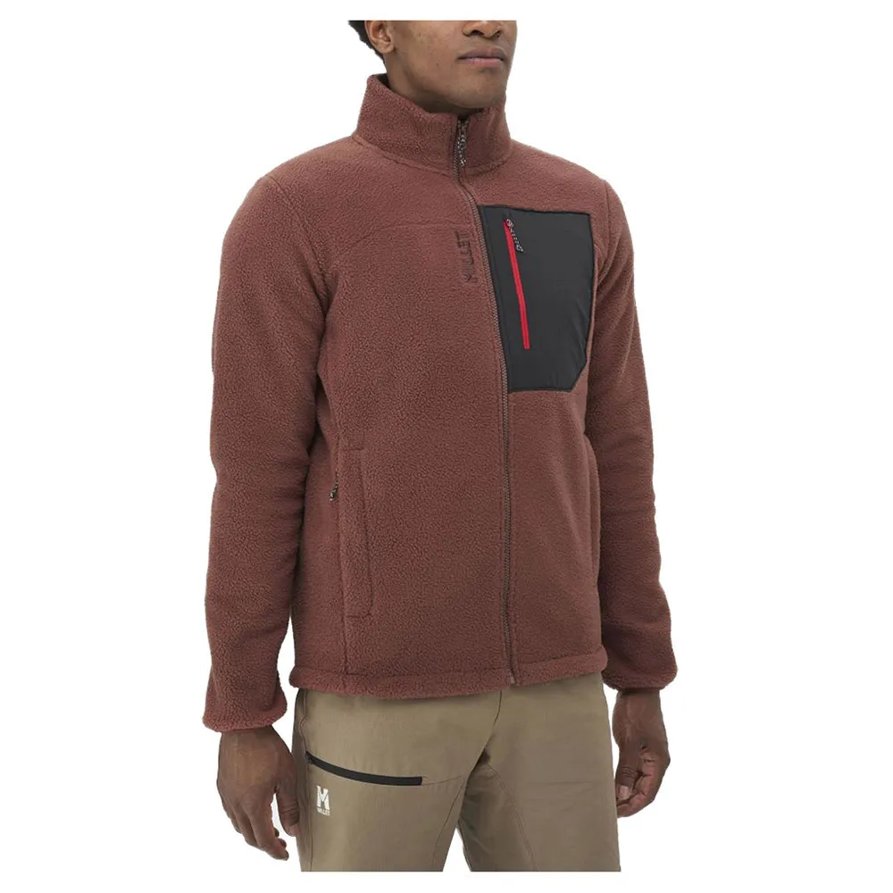 

Флис Millet Cimaï Sherpa full zip, коричневый
