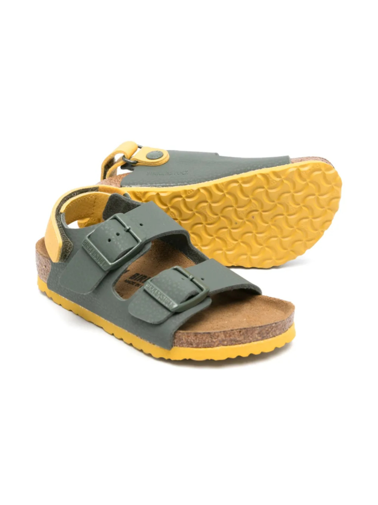 Сандалии Milano AS Birkenstock Kids, зеленый — фото 2