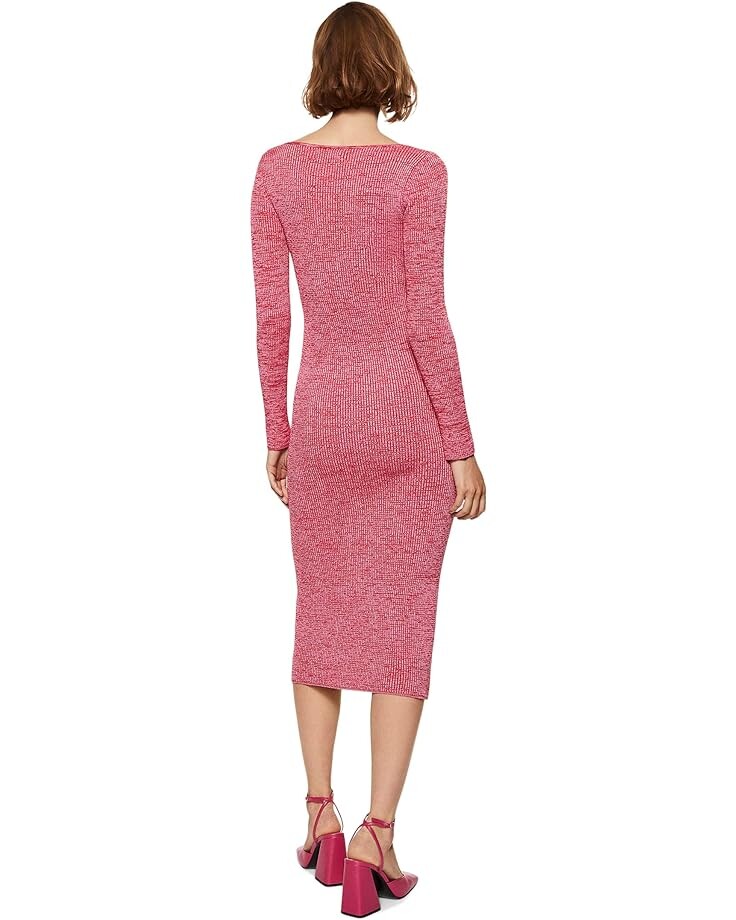 

Платье MANGO Areniza Dress, цвет Bright Pink