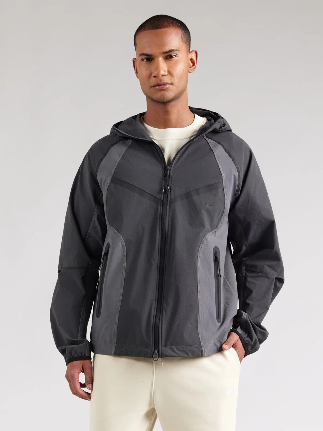 Куртка Performance Jacket 'Windrunner' Nike Sportswear, Grey/Anthracite — фото 3