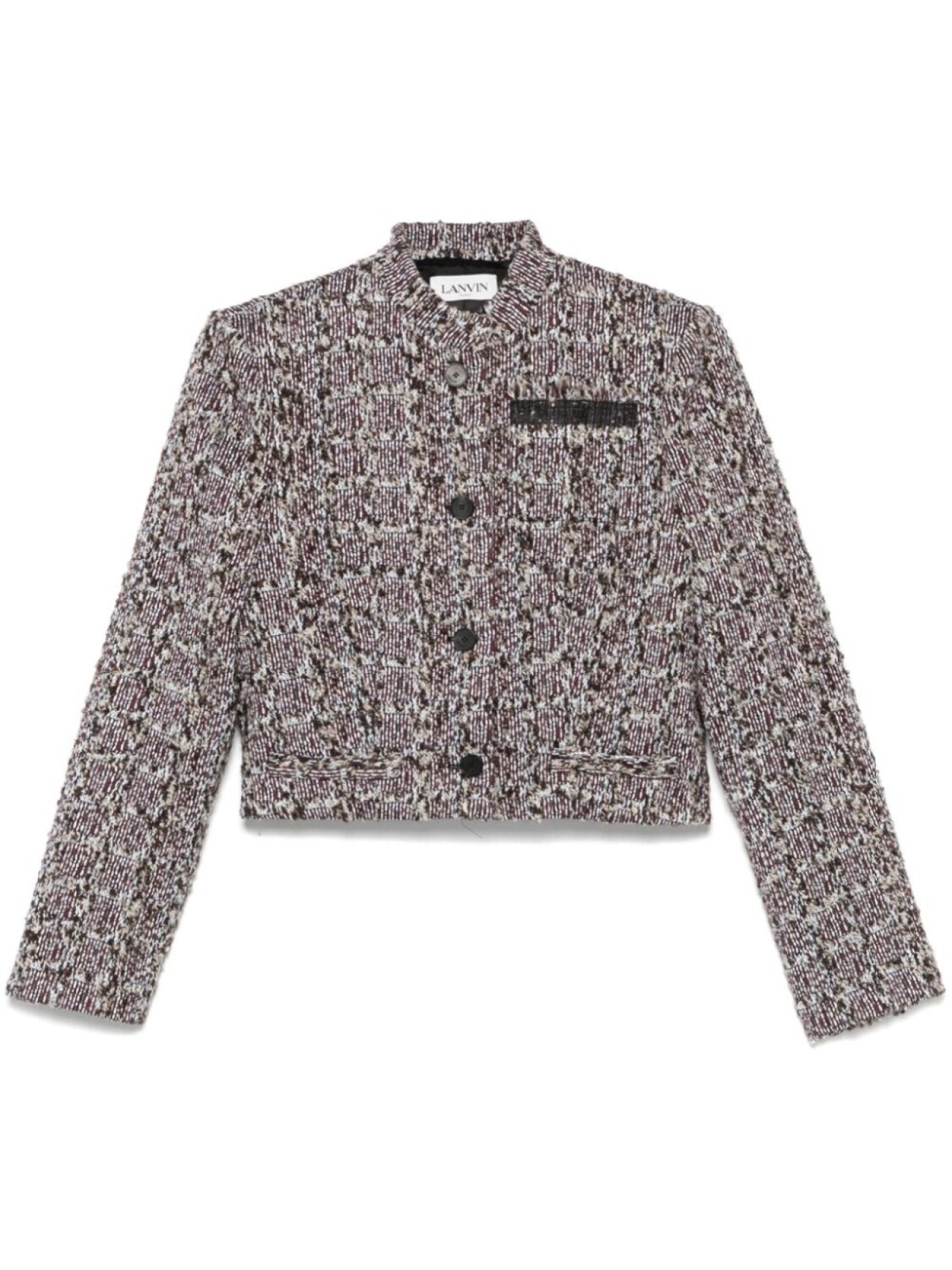 

Твидовый пиджак Lanvin, красный