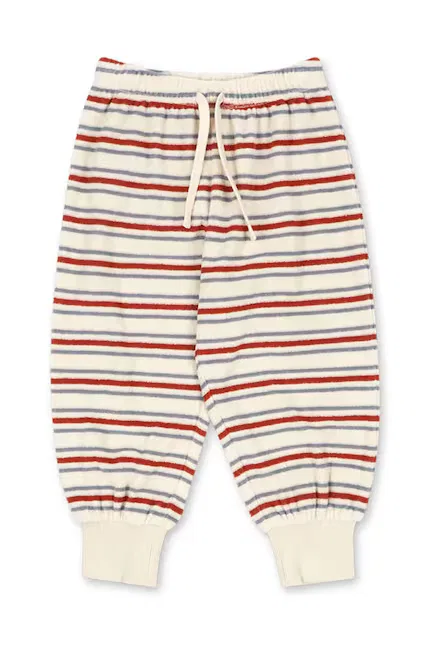 Спортивные штаны из рибаны Itty Rib Sweat Pants Konges Sløjd, мультиколор