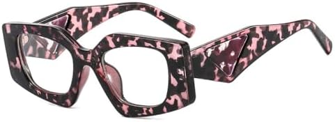 

Популярные модные солнцезащитные очки Polygon 2027 года для женщин, ретро-очки с желейными линзами, защита от УФ-излучения UV400, прозрачная оправа для мужчин MTZJH, Pattern Clear