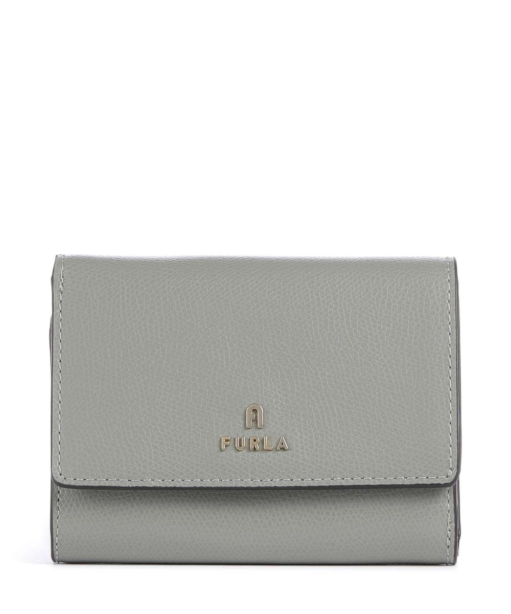 

Кошелек Camelia m из зерненой кожи Furla, серый
